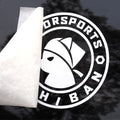 Customized Advertising Logo Decorate Die Cut Lettering Vinyl Transparent Transfer Car Stickers Decals