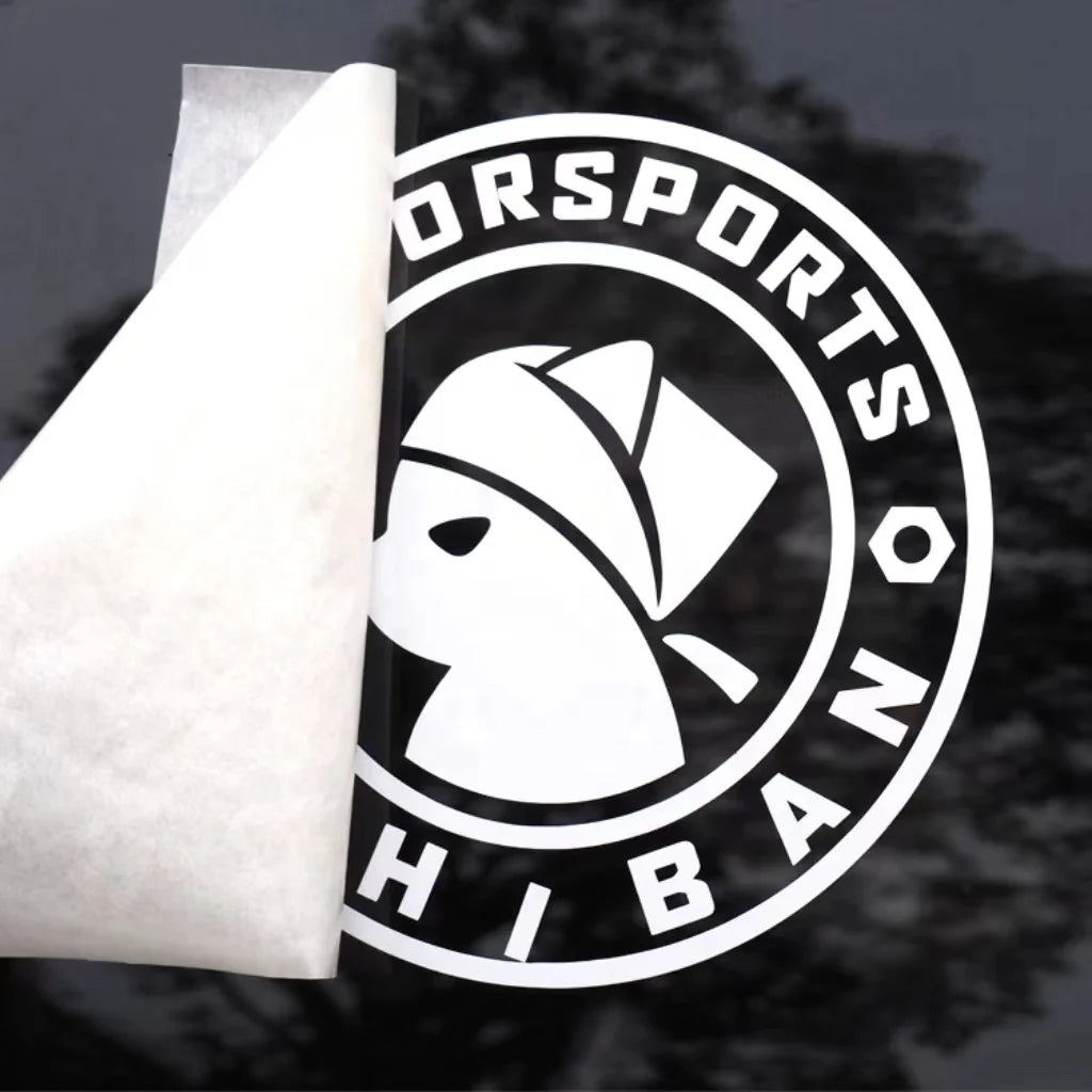 Customized Advertising Logo Decorate Die Cut Lettering Vinyl Transparent Transfer Car Stickers Decals