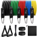 Resistance Band 11Pcs Bands 11 Pcs for Men Ankle Tube 11Pc Set Hook With Handles Tpe Arm Resistance Bands