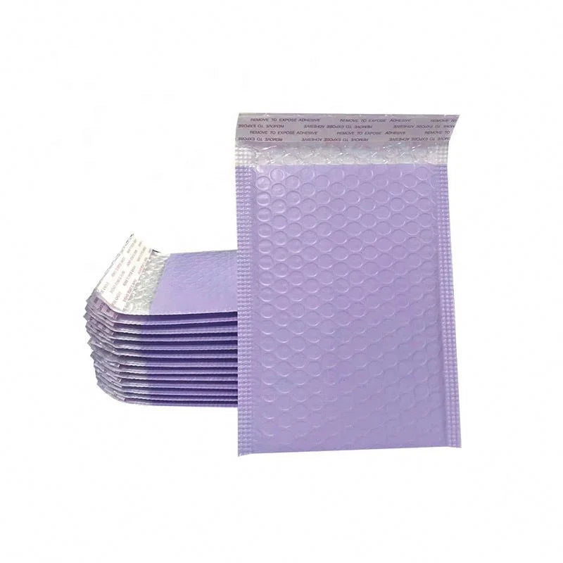 Self-Seal Purple Poly Bubble Mailer Express Mailing Bag 10x13 Size