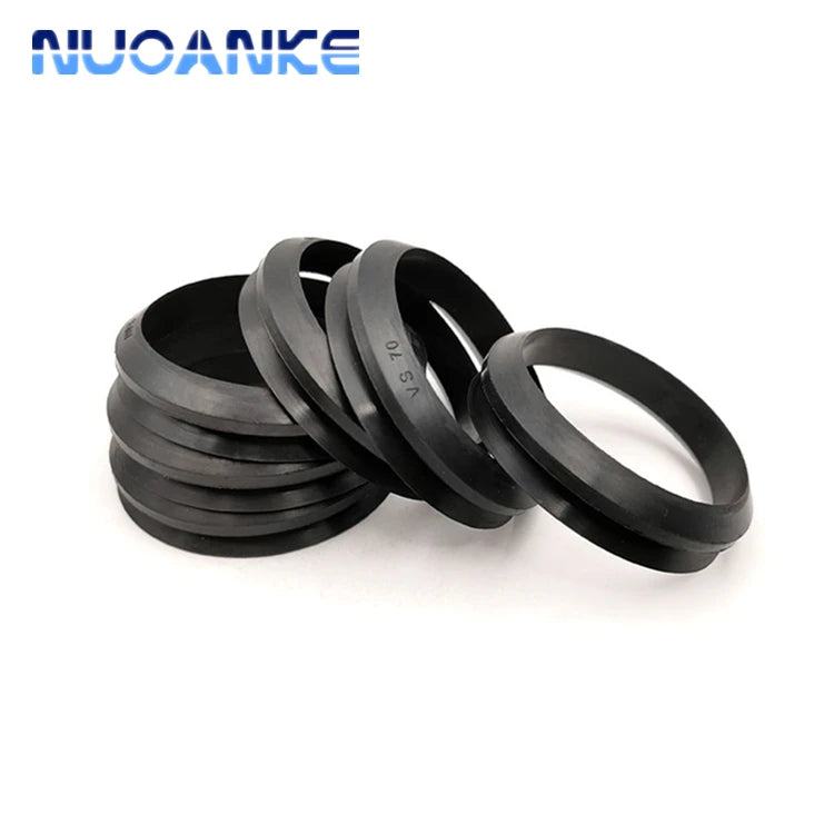 V-Ring Seal Rubber Seal VS Water Seal Waterproof Oil-resistant VA/VL/VS V-ring Rotary Shaft Oil Seal for Rotary Equipment