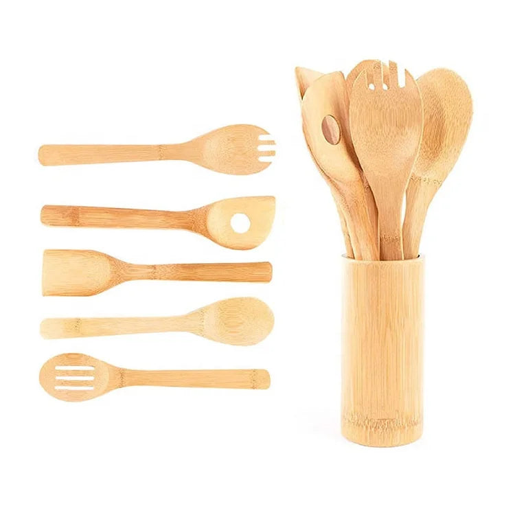 2025 Top Sell Bamboo Utensil Kitchen Tool