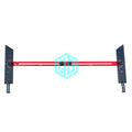QinBu Aluminum Stair Tread Template Tool Adjustable Pivoting End Angle Measuring Mark for Stairs/Risers/Shelves Woodwoirking DIY