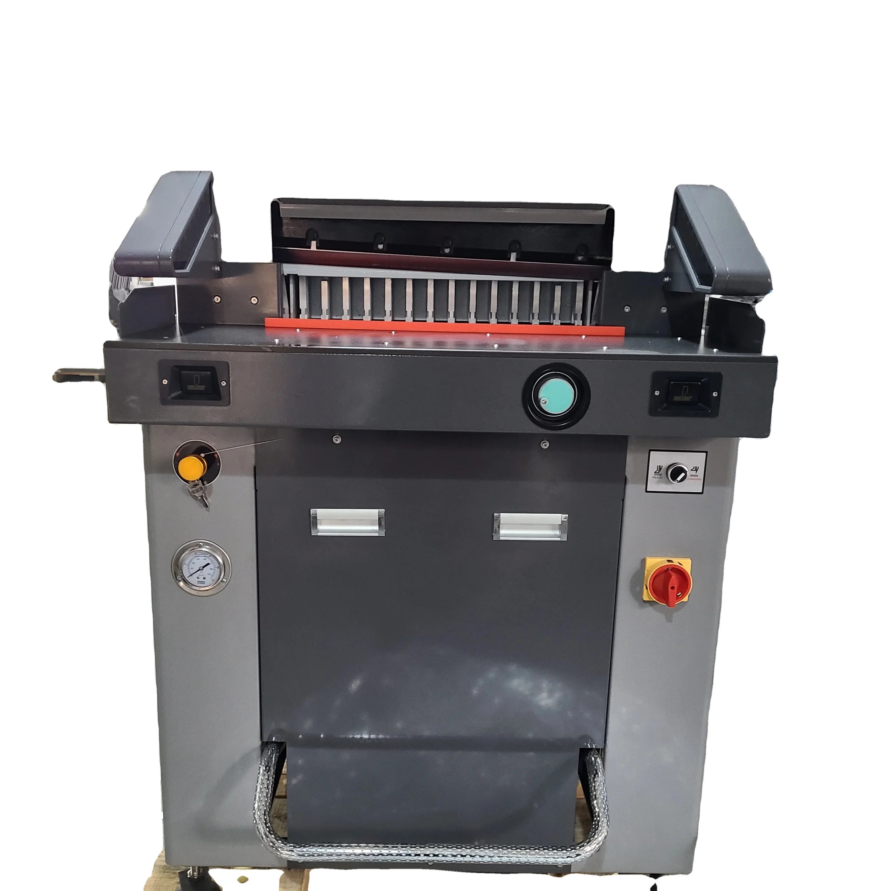 670mm Mute Hydraulic Paper Cutter for Thick Paper 100 Programs  Ball Table for Thick Cardboard Book Printing Office