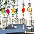 Crystal Balls for Home Garden Decor Colorful Crystal Sun Catchers Hanging Sun Catcher With Chain Pendant Ornament
