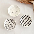 Ins Style Creative Pattern Ceramic Seasoning Dish Set Cute Cute Small Dish Creative Tableware