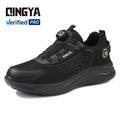 GUYISA New Fashion SRC Black Outsole Chef Shoes with Microfiber Upper Non-Slip Design