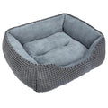 Fashion Premium Pet Bed Soft Washable Pet Nest Thickened Filling PP Cotton Dog Sofa Bed