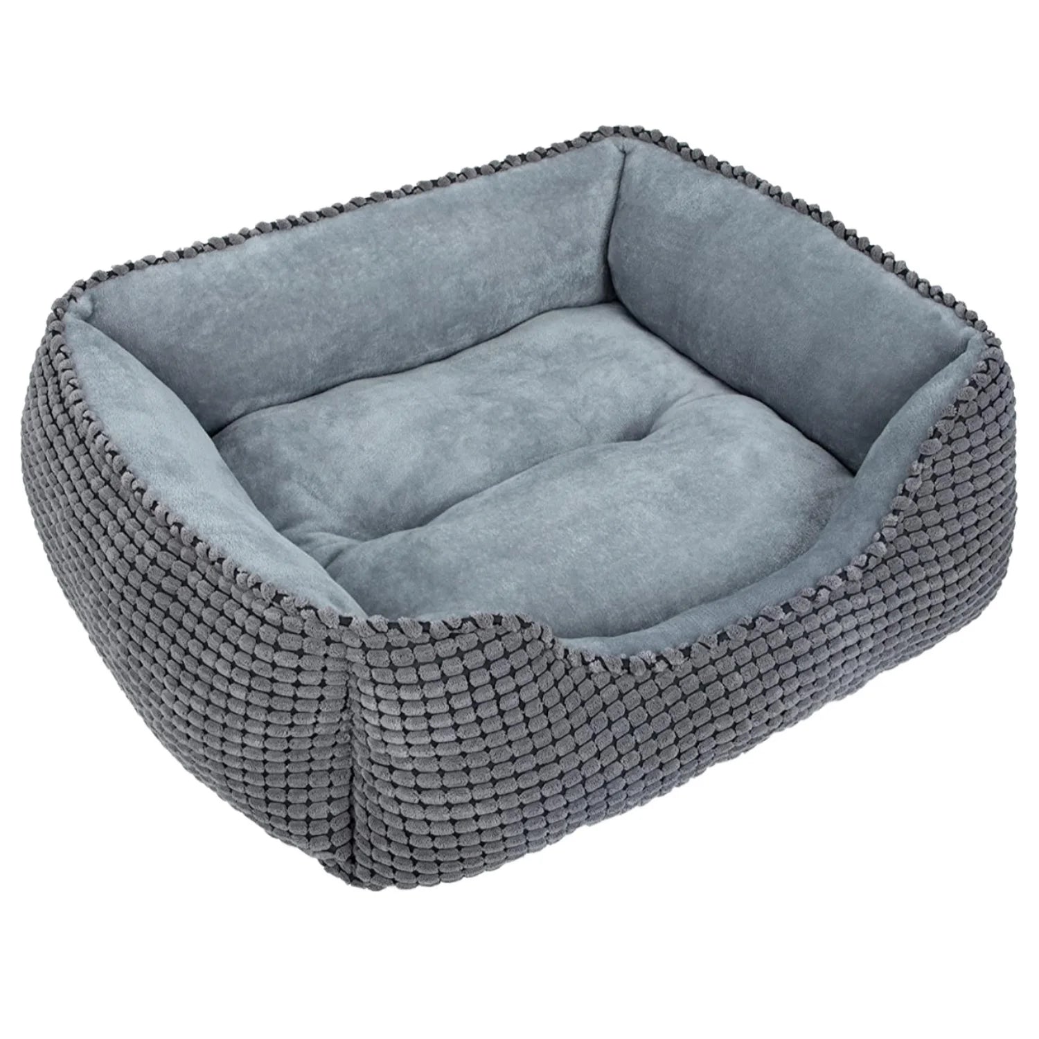 Fashion Premium Pet Bed Soft Washable Pet Nest Thickened Filling PP Cotton Dog Sofa Bed