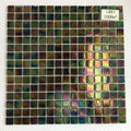 Innovative Stone Textured with Golden Spot Inkjet Printing Sticker Self Adhesive Wall Tile Metal Aluminum Peel and Stick Mosaico