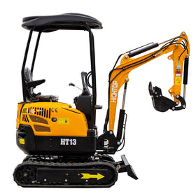 1.3Ton HIGHTOP Mini Excavator HT13 BOOM SWING