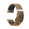 Leather Brown Oil Wax Watch Band Men New Style Comfortable Bands Women Watches Strap 18mm 20mm 22mm Wristwatch Strap