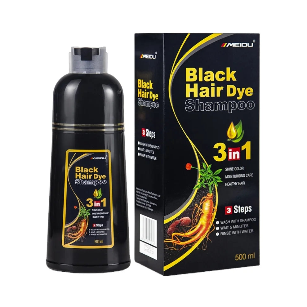 Guangzhou Hair Dye Shampoo Professional Ginger Natural Black Shampoo Professional Hair Color for Men Natural Hair Dye