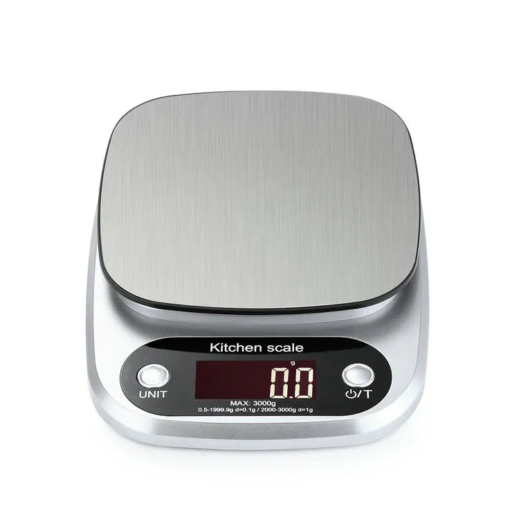 10kg Digital Kitchen Scale 1g Precision 0.1g Resolution Portable Baking Food Weighing Scale With LCD Display