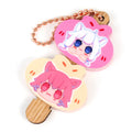 Vograce Wholesale Custom Logo Clear Bag Charms Key Chain Accessories Anime BBQ Acrylic Keychain