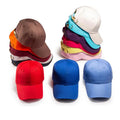Wholesale Fast Delivery Classical Structured Premium Cotton 6 Panel Blank Golf Caps Adjust Plain Custom Men Baseball Sports Hats