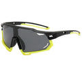 2023  New Outdoor Sports UV400 Big Frame Cycling Glasses Thick Lenses Photochromic Plus Polarized Sunglasses
