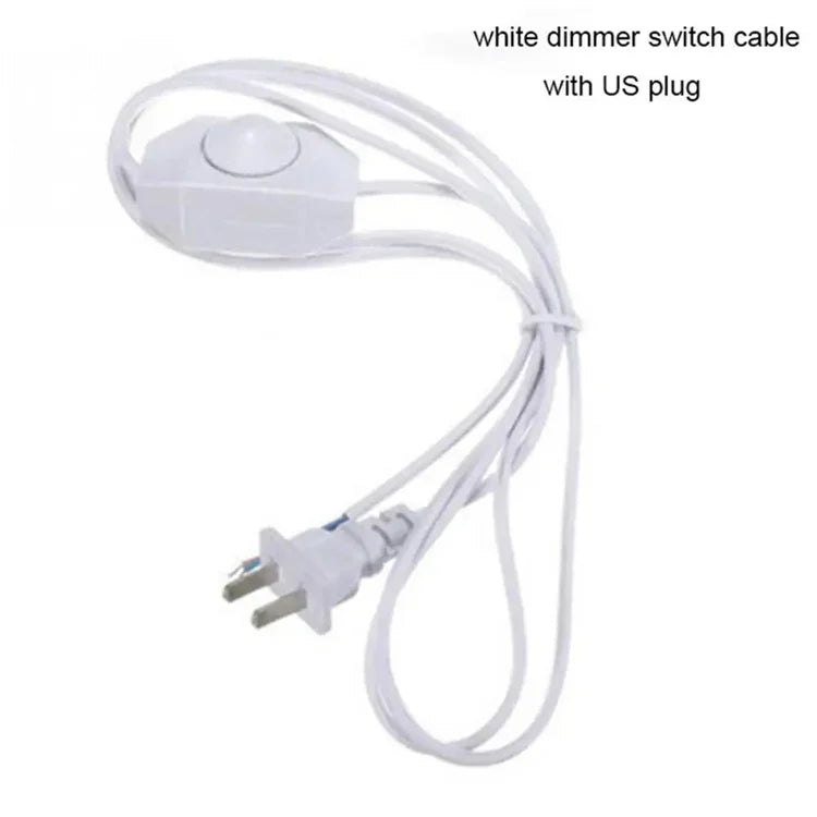 Fluorescent Tube Light Linear Fixture Fitting 60cm 120cm 150cm Single Double G13 G5 Lamp Holder Wire Cable Switch Dimmer