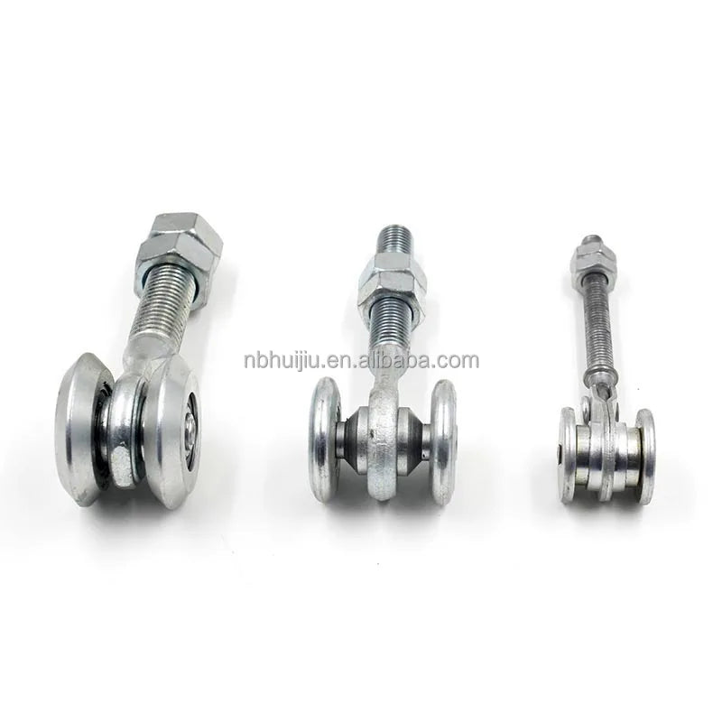 OEM Traditional Style Roller Trolley Wheel Hanging Barn Door Rail for RV Truck Accessories
