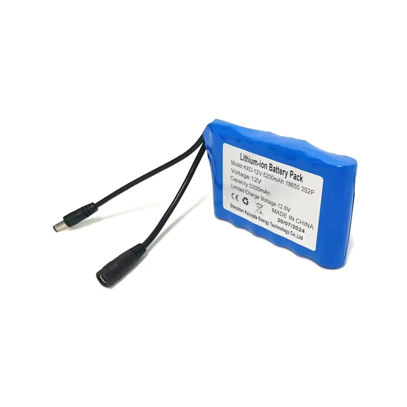 OEM Rechargeable 7.4V 4400mAh Battery Air Conditioning Clothes Lithium Batteries 18650 Lithium Ion Battery 7.4volt 4.4ah 4400mah