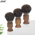 Pure Badger Shaving Brush Low MOQ Your Brand Factory Premium Natural Walnut Wood Handle Badger Shaving Mens Cream Shave Brush