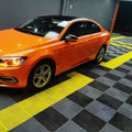 LHDT Modular Anti Slip Car Wash Drainage Plastic Pp Interlocking Garage Floor Tile for Car Parking Carwash Garage Flooring