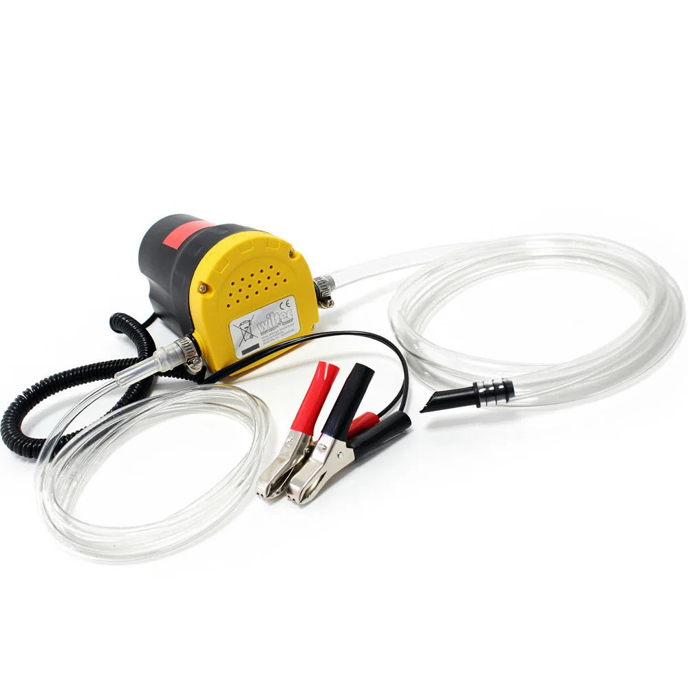 Motor Oil Fluid Diesel Fuel Extractor 12V 60W Scavenge Suction Transfer Change Extraction Pump for Car Boat Motorbike Engine