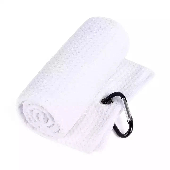 Custom Sublimation Microfiber Waffle Golf Towels Custom Logo Wholesale