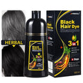 In Stock Natural Dark Brown Ginger Herbal Dye Black Hair Shampoo