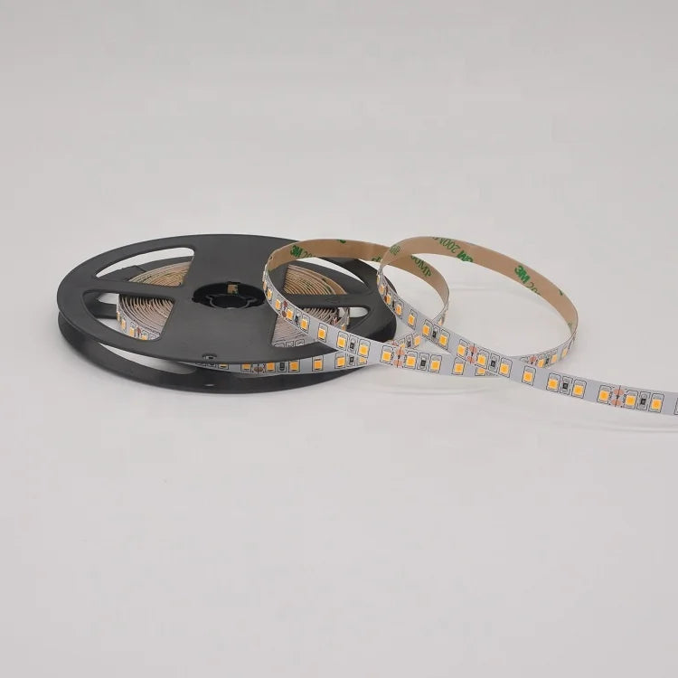 High Density 10mm DC24V 2835 White LED Strip Light 120LEDs/m 9.6W/m Copper Voice Control