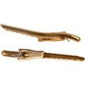Factory Manufacture Brass Color Personalized Gifts Metal Clip on Tie Pin for Sale