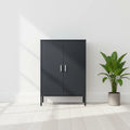New Design Modern Nordic Style Home Office Living Room MINI Storage Metal Locker Cabinet Knock-down Structure Home Furniture