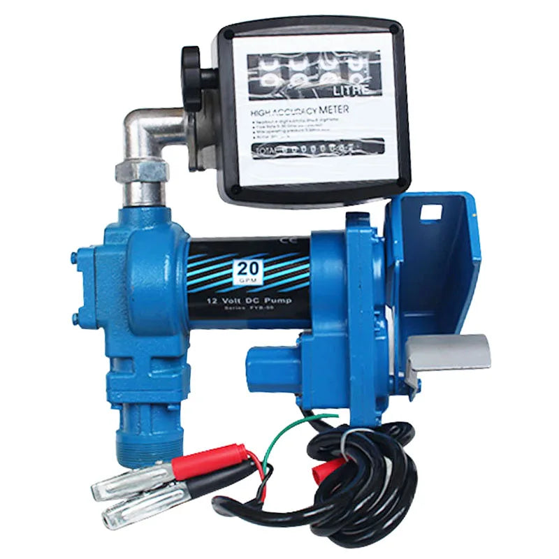 Portable Gasoline Fuel Dispensing Pump Integrated Flow Meter Manual Nozzle Diaphragm Pump OEM Customizable Automotive Industry