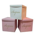 50x50x50 cm Surprise Explosion Box Paper Box for Confession Balloon Gift Birthday Valentine's Day Gift Box