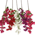 New Design 2 Sizes Bougainvillea Vines Silk Hanging Artificial Bougainvillea Flowers for Decor