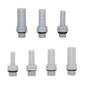 1/8 1/4 Male Thread to 6 8 10 12mm Hose Straight Connector Aquarium Air Pump Joint Pipe Adapter