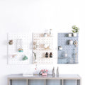 Top Selling Combination Kit Shelf Storage Bins Hook Brackets Clips Garage Kitchen Bathroom Office Pegboard Wall Organizer