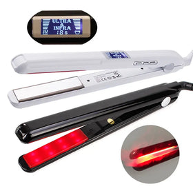 Custom Flat Irons Cold Plate Hair Iron Straightener Ultrasonic Infrared Hair Care Products Keratin Treatment Hair Straightener
