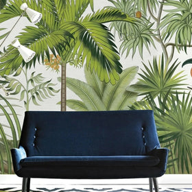 3D Southeast Asian Tropical Rainforest Wallpaper Visual Space Extension Bedroom Living Room Office Background Wallpaper