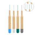 100% Biodegradable Bamboo Dental Interdental Brush Low Moq