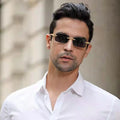 2022 Hot Sale Street Beat Fashion Rimless Square Metal Frame Sunglasses Wholesale Shades Custom Men Womens Rimless Sunglasses