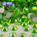 VDD 482 Gleam-Green SS4-SS30 High Quality Glass Rhinestones Crystal Flatback Strass Bright Stones for DIY Nail Art Accessories