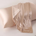 Wholesale100% Pure Mulberry Silk Satin Pillowcase with Zipper Ahimsa Silk Pillow case Packaging