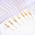 G1865 Bead Needle Style Universal Chain Sun Flower Gypsophila Snake Box Cross Chain Stainless Steel Chain for Jewelry Making