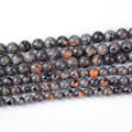 Semi Precious Natural Yooperlite Stone Beads Fire Containing Fluorescent Sodalite Bead for Jewelry Making 6mm 8mm 10mm