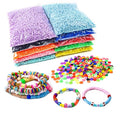 500/bag Clay Beads for Bracelets Making Clay Spacer Loose Beads Polymer Clay Spacer Beads Handmade DIY Craft Jewelry Craft