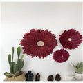 Wholesale Modern Nordic Interior Mirror Boho African Art White Flower Juju Hat Wall Decor for Christmas Home Room Decor