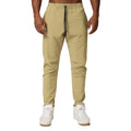 Customized Logo Men's Casual Workout Jogger Pants High Lightweight Polyester Spandex Cotton Straight Golf Pants-Fabric OEM