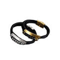 MECYLIFE New Design Men's Bracelet Jewelry Fashion Leather Bracelet for Engraving