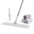 Microfiber Flat Mop with Aluminum Pole New Arrival Trending Cleaning Magic Mop for Wet or Dry Floor Cleaning